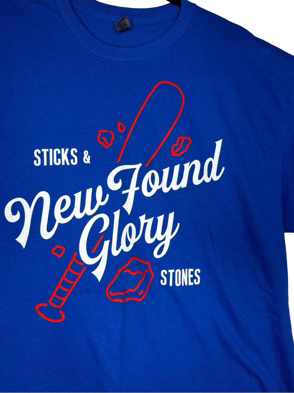 New Found Glory - “Dodgers” Sticks & Stones tour promo band T-shirt (XL)